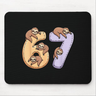 Tapis De Souris 67 Animaux Drôle 67 Brainrot Jeunesse Enfants Pare