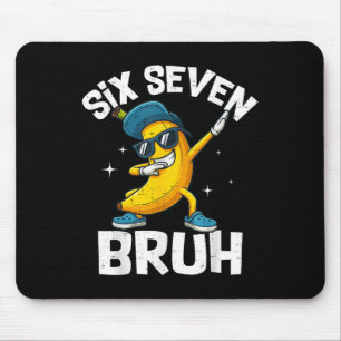 Tapis De Souris 67 Bruh Dabbing Banane Six Sept Mème 6 7 Bananes