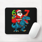 Tapis De Souris 67 Christmas 6 7 Meme Funny Santa Six Seven Xmas B (Avec souris)