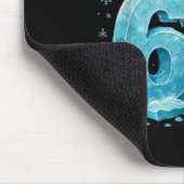 Tapis De Souris 67 Christmas Ice Frost Cold 6 7 Internet Meme Xmas (Coin)