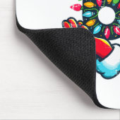 Tapis De Souris 67 Christmas Lights Funny Christmas 6 7 Meme Xmas (Coin)