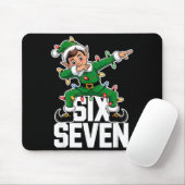 Tapis De Souris 67 Christmas Six Seven 6 7 Meme Funny Dabbing Elf  (Avec souris)