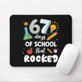 Tapis De Souris 67 Days Of School That Rocked (Avec souris)