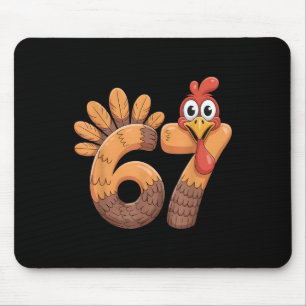 Tapis De Souris 67 drôle de dinde d'Action de grâce 67 dinde