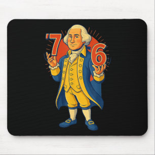 Tapis De Souris 67 drôle George Washington Meme Six Seven Gen Alph