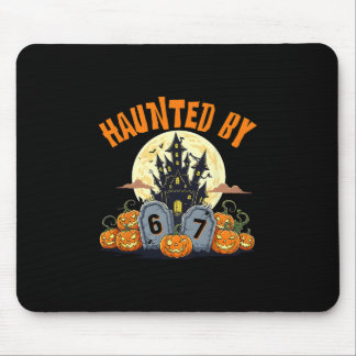 Tapis De Souris 67 Drôle Six Sept Génération Alpha Z Halloween 67
