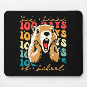 Tapis De Souris 67 Drôle Six Sept Respectez la Marmotte 100 Jours