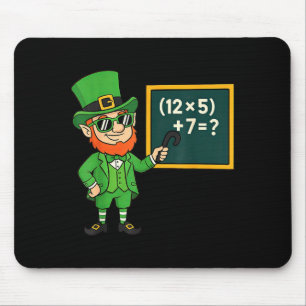 Tapis De Souris 67 drôle St Patricks Day professeur de mathématiqu