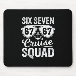Tapis De Souris 67 Équipe de croisière 2025 Mème de croisière pour