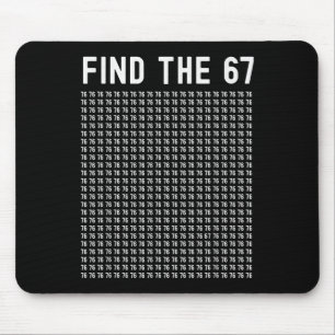 Tapis De Souris 67 Game Trouver 67 Meme Garçons Filles 6 7 Slang A