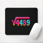 Tapis De Souris 67 Ice Cream Drip Meme Square Root 4489 Slang Math (Avec souris)