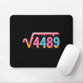 Tapis De Souris 67 Ice Cream Drip Meme Square Root 4489 Slang Math (Avec souris)