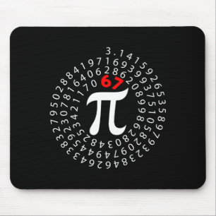 Tapis De Souris 67 jour six sept mème symbole professeur de mathém