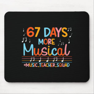 Tapis De Souris 67 jours de plus musical Six Seven Meme Professeur