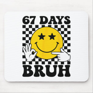 Tapis De Souris 67 jours les garçons Bruh Enfants Six Sept 6 7 Gen