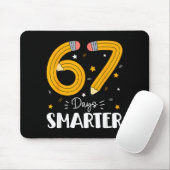 Tapis De Souris 67 jours plus intelligents Génération Alpha Argot (Avec souris)
