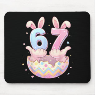 Tapis De Souris 67 lapin oeuf pour enfants fille garçon femmes jeu