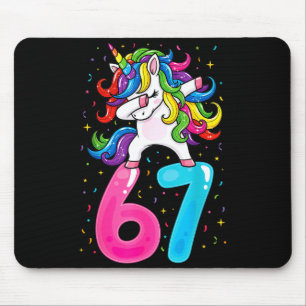 Tapis De Souris 67 Licorne Mème Pour Filles Six Sept Génération Al