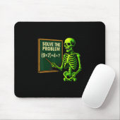 Tapis De Souris 67 Math Halloween squelette Meme pour les enseigna (Avec souris)