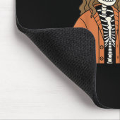 Tapis De Souris 67 Math Teacher Skeleton Halloween Root 4489 Messy (Coin)