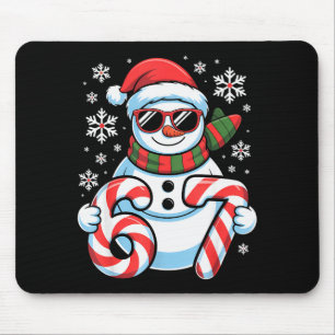 Tapis De Souris 67 Mème Bonhomme de Neige Brainrot Noël Drôle Enfa