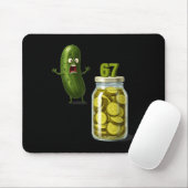 Tapis De Souris 67 Meme Ckle Surprise Un Pot De Tranches De Ckles  (Avec souris)