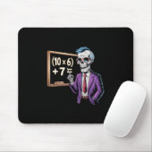 Tapis De Souris 67 Mème de professeur de mathématiques Brainrot Si (Avec souris)