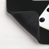 Tapis De Souris 67 Meme Dominoes Funny Six Seven Domino 6 7 Gen Al (Coin)