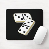 Tapis De Souris 67 Meme Dominoes Funny Six Seven Domino 6 7 Gen Al (Avec souris)