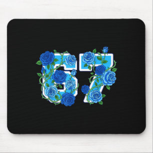 Tapis De Souris 67 Mème École Fleurs Sauvages Floral Fleurs Coloré