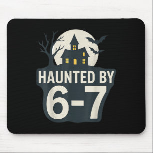 Tapis De Souris 67 Meme Maison Halloween Effrayant - Six Seven Gen