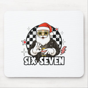 Tapis De Souris 67 Meme Noël Six Seven Santa 6 7 Noël Hommes Femme