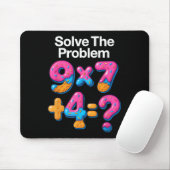 Tapis De Souris 67 Meme Prof de maths Crème qui coule 6 7 Brainrot (Avec souris)