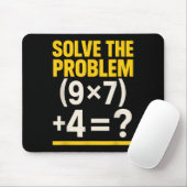 Tapis De Souris 67 Meme Prof de Maths Drôle École 6-7 Pourriture C (Avec souris)