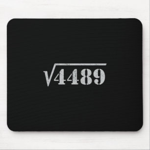 Tapis De Souris 67 Meme Racine Carrée 4489 Argot Math 6 7 Rétro Ho