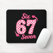 Tapis De Souris 67 Meme Six Seven (Avec souris)