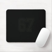 Tapis De Souris 67 Meme Six Seven 6 7 Conception de Meme 6 7  (Avec souris)