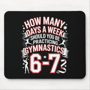 Tapis De Souris 67 Meme Six Seven Drôle Combien De Jours Gymnastiq