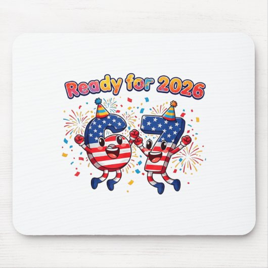 Tapis De Souris 67 Meme Six Seven Funny New Year 2026 Party Men Wo (Devant)