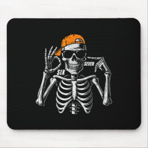 Tapis De Souris 67 Meme Squelette Tendance Halloween Drôle Six Sep