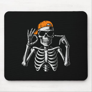 Tapis De Souris 67 Meme Squelette Tendance Halloween Drôle Six Sep