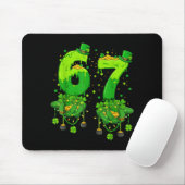 Tapis De Souris 67 Meme Trèfles Six Sept Trèfles 6-7 St-Patrick (Avec souris)