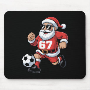 Tapis De Souris 67 modèles de Santa Soccer pour les fans de sports