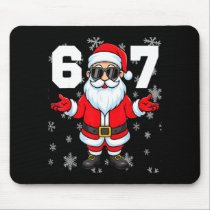 Tapis De Souris 67 Noël 6 7 Mème Pyjama 67 Bruh Argot