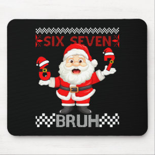 Tapis De Souris 67 Noël 6 7 Six Sept Bruh Xmas Sweatshirt Santa