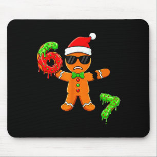 Tapis De Souris 67 Noël Oh Snap Bonhomme en pain d'épices 6 7 Meme