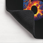 Tapis De Souris 67 Numéro Feu Glace Drôle Six Sept Mème 6 7 (Coin)