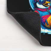 Tapis De Souris 67 Penguin Soccer Funny Winter Meme Gift  (Coin)