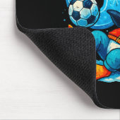 Tapis De Souris 67 Penguin Soccer Funny Winter Meme Gift (Coin)