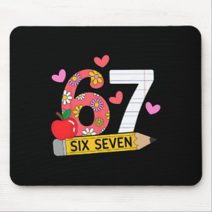 Tapis De Souris 67 Pour les enseignants 67 Enseignant Six Sept